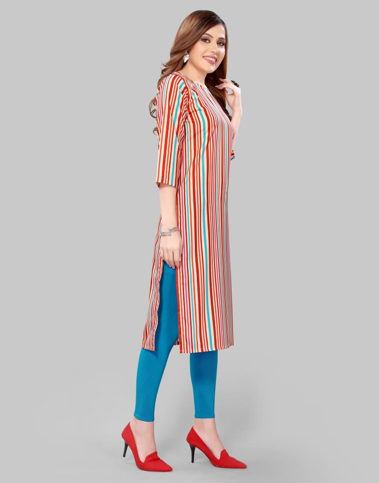 Multicolour Printed Kurti | Sudathi