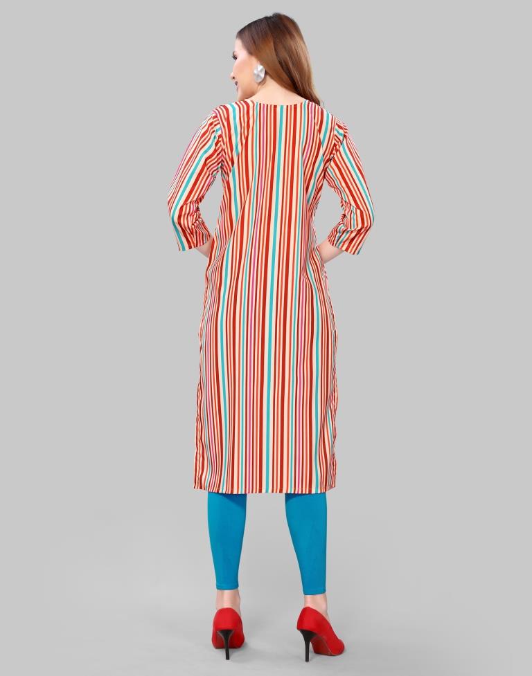 Multicolour Printed Kurti | Sudathi