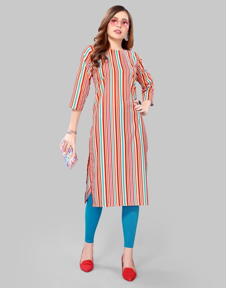 Multicolour Printed Kurti | Sudathi