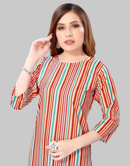 Multicolour Printed Kurti | Sudathi