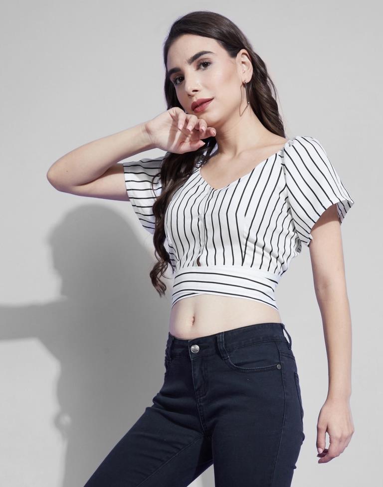 White Crop Top | Leemboodi