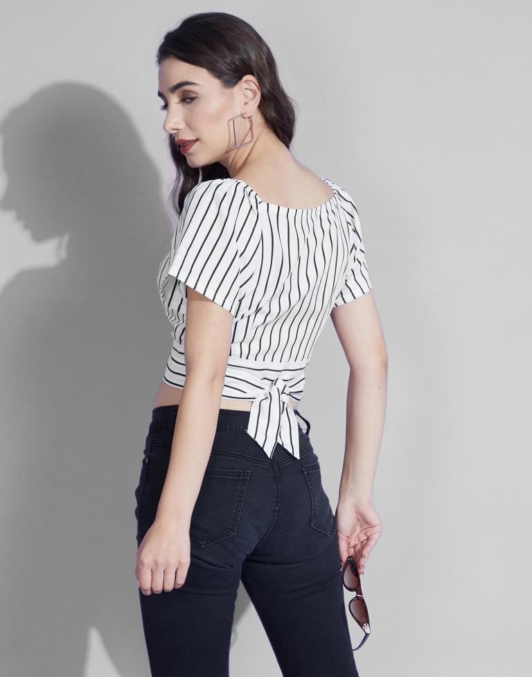 White Crop Top | Leemboodi