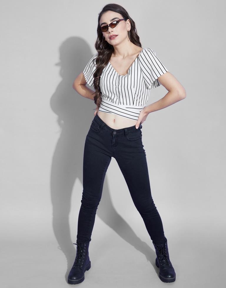 White Crop Top | Leemboodi