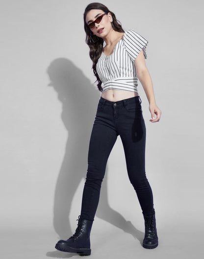 White Crop Top | Leemboodi
