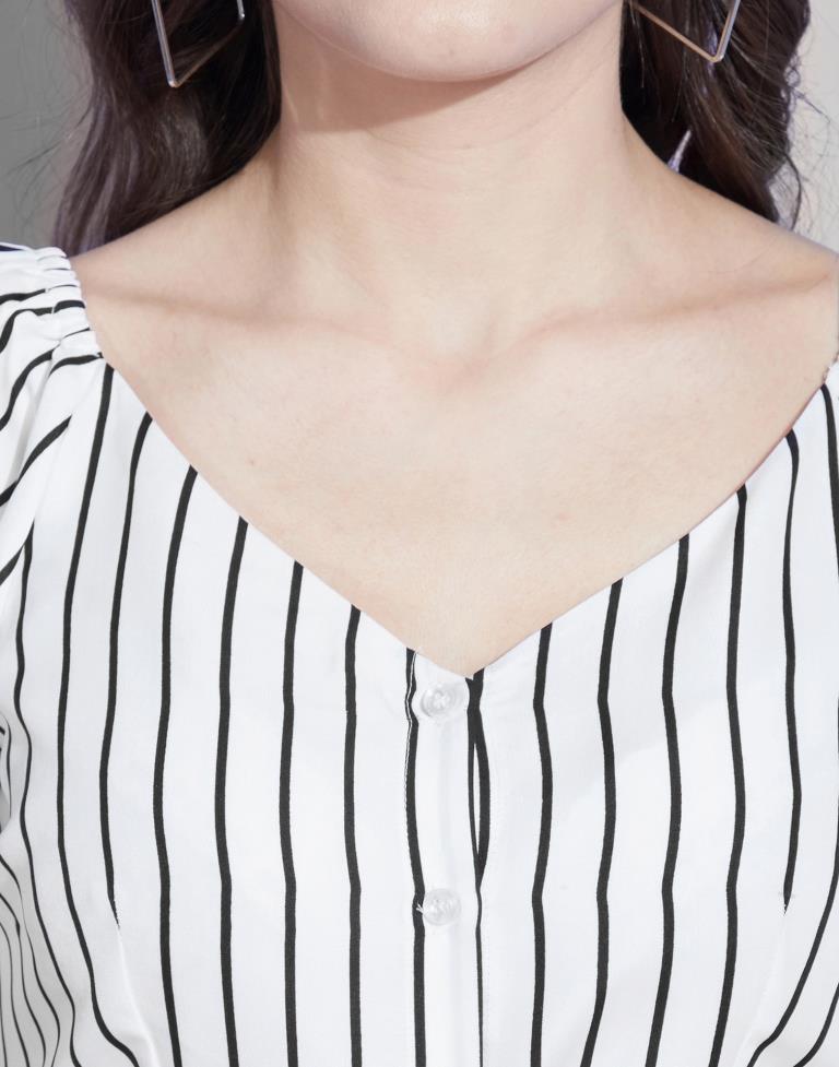 White Crop Top | Leemboodi