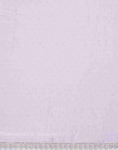 Purple Chiffon Plain Jimmy Choo Saree