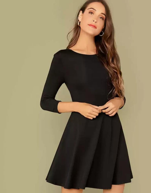 Black Short Dress | Leemboodi