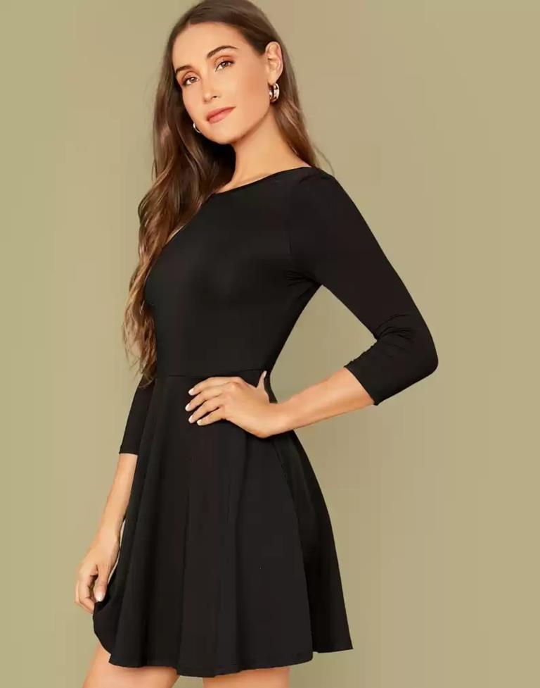 Black Short Dress | Leemboodi