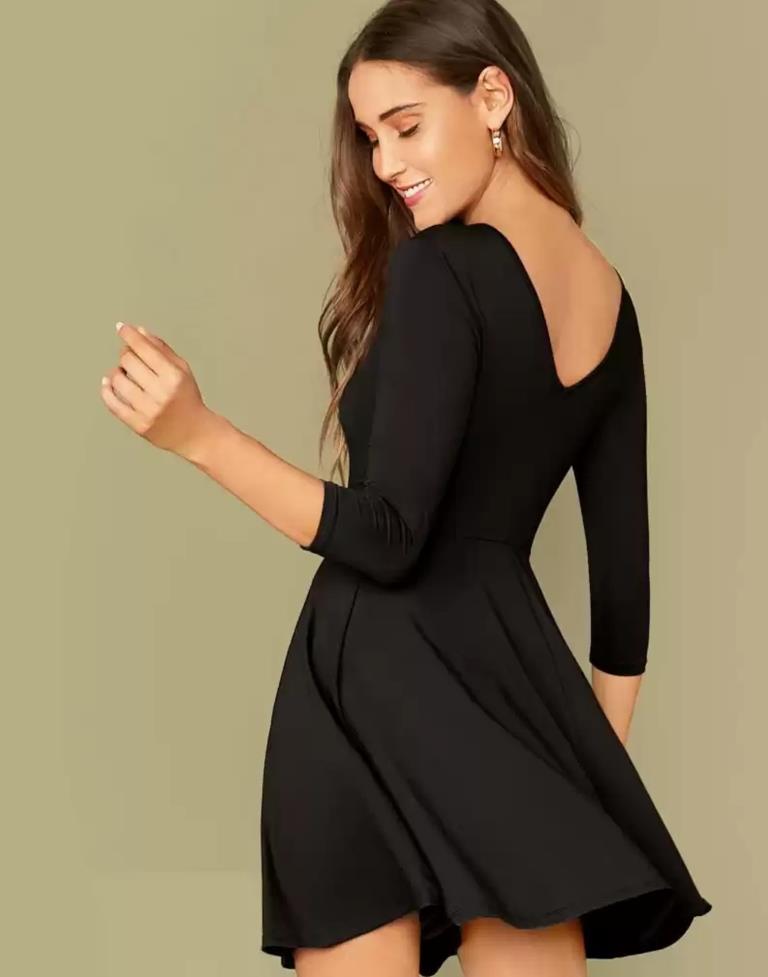 Black Short Dress | Leemboodi