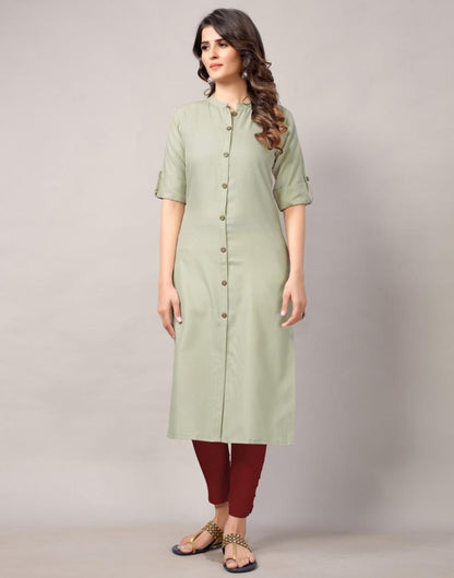 Beige Dyed Kurti | Sudathi