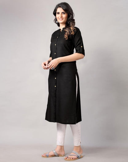 Black Dyed Kurti | Leemboodi