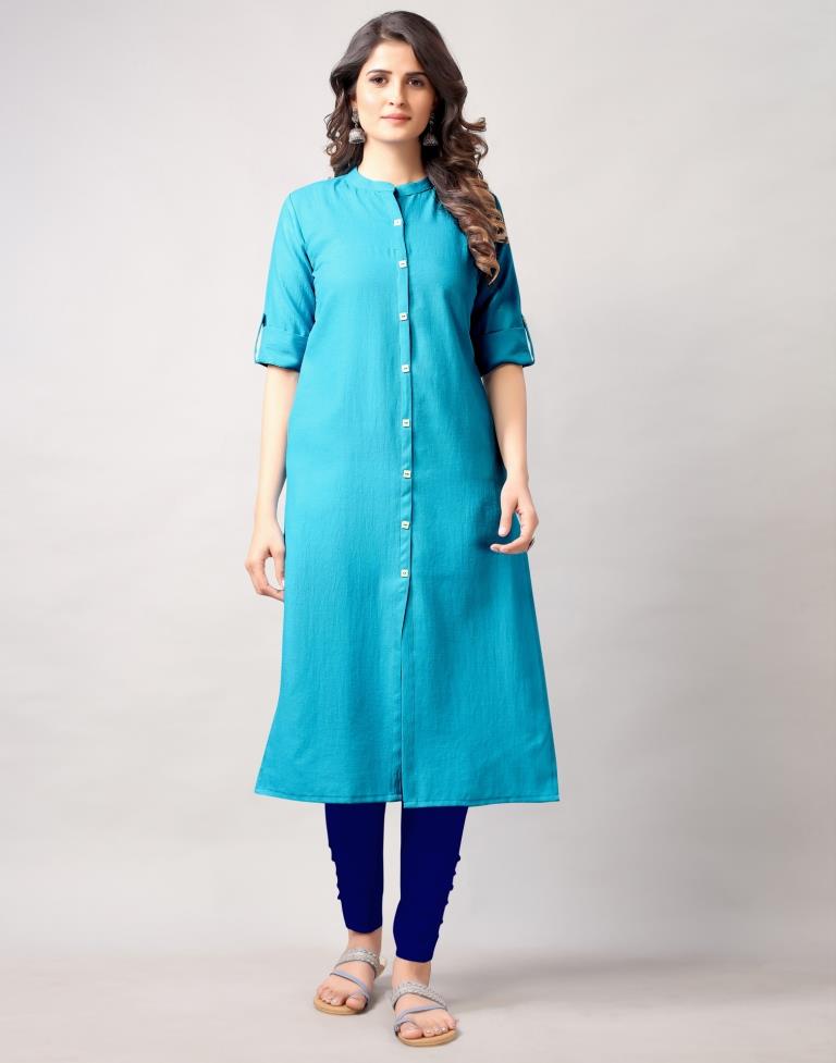 Blue Dyed Kurti | Sudathi