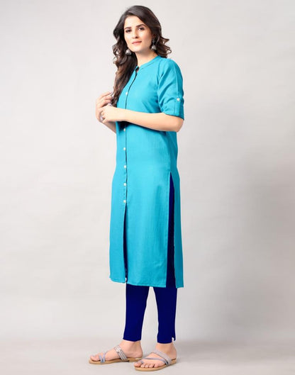 Blue Dyed Kurti | Sudathi