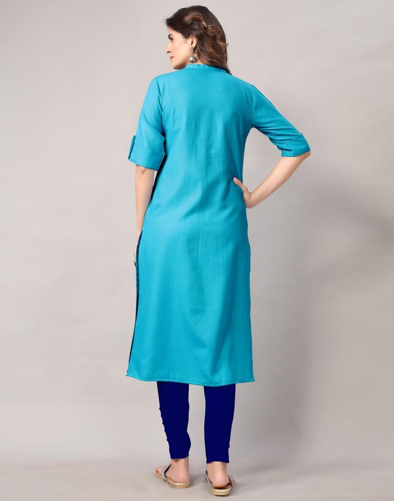 Blue Dyed Kurti | Sudathi