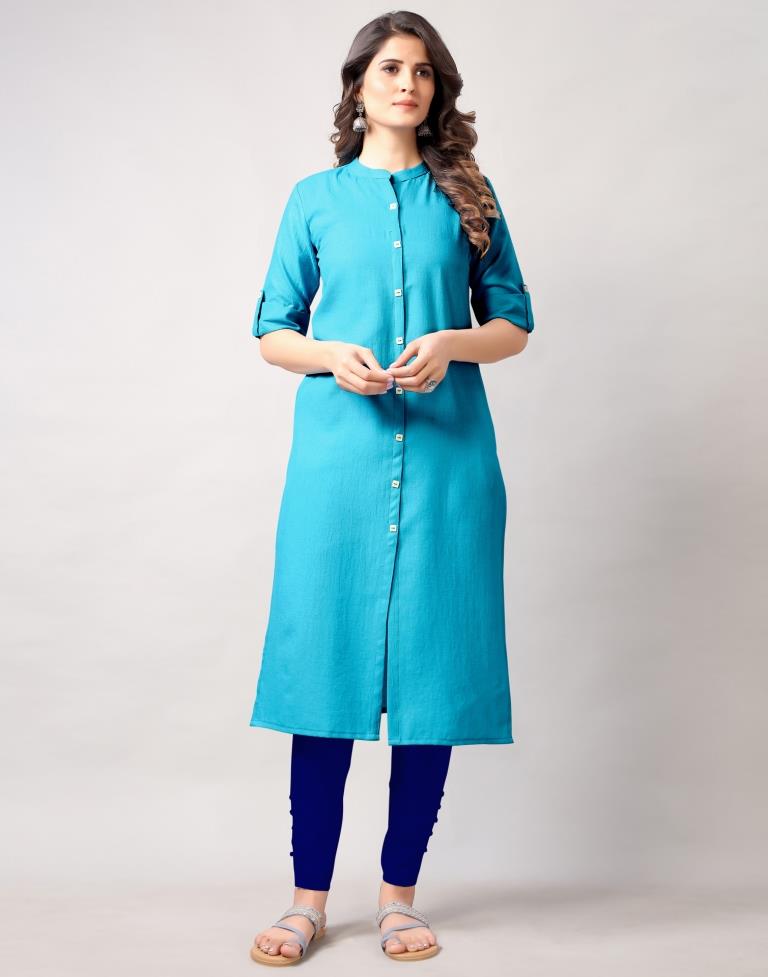 Blue Dyed Kurti | Sudathi