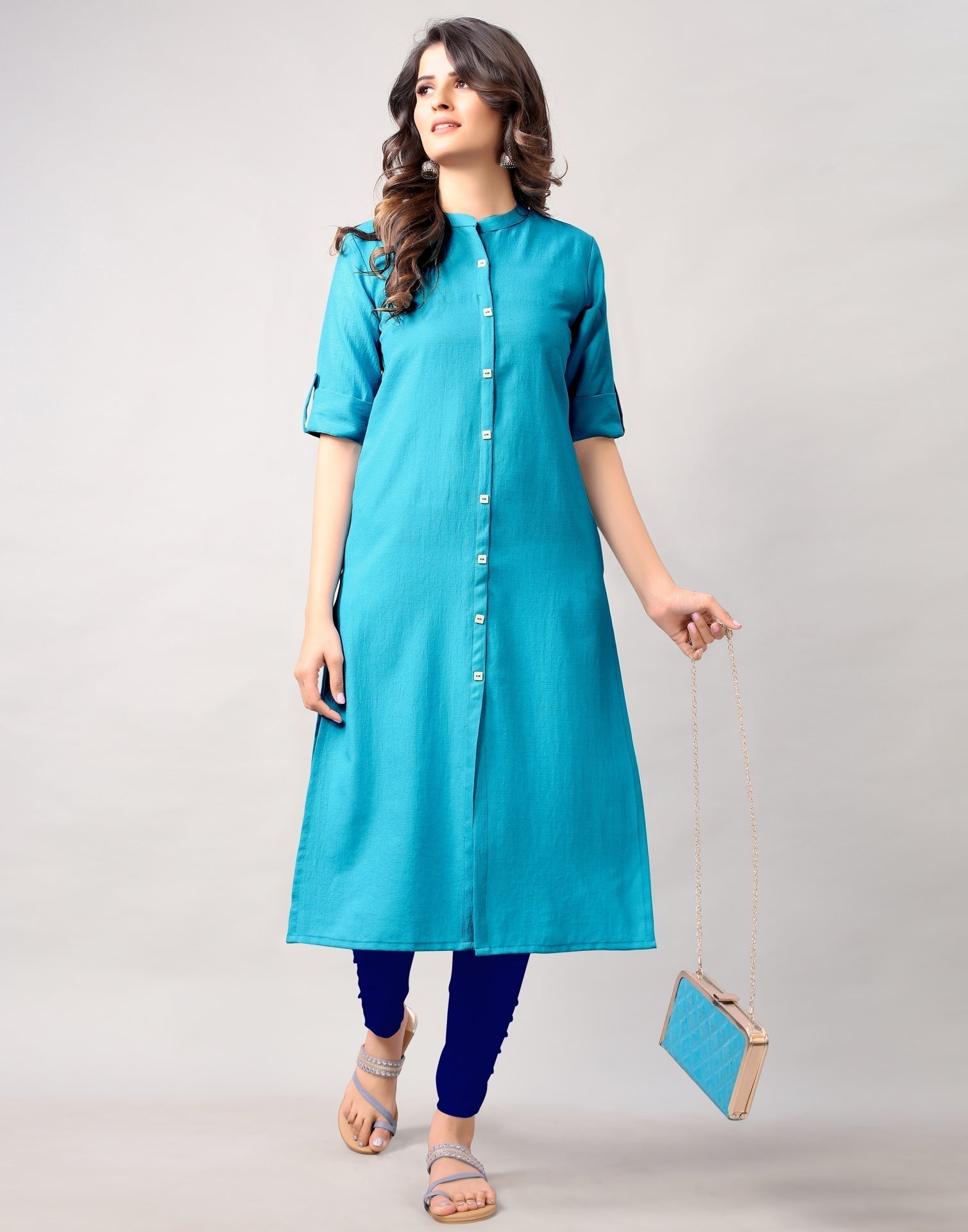 Blue Dyed Kurti | Sudathi