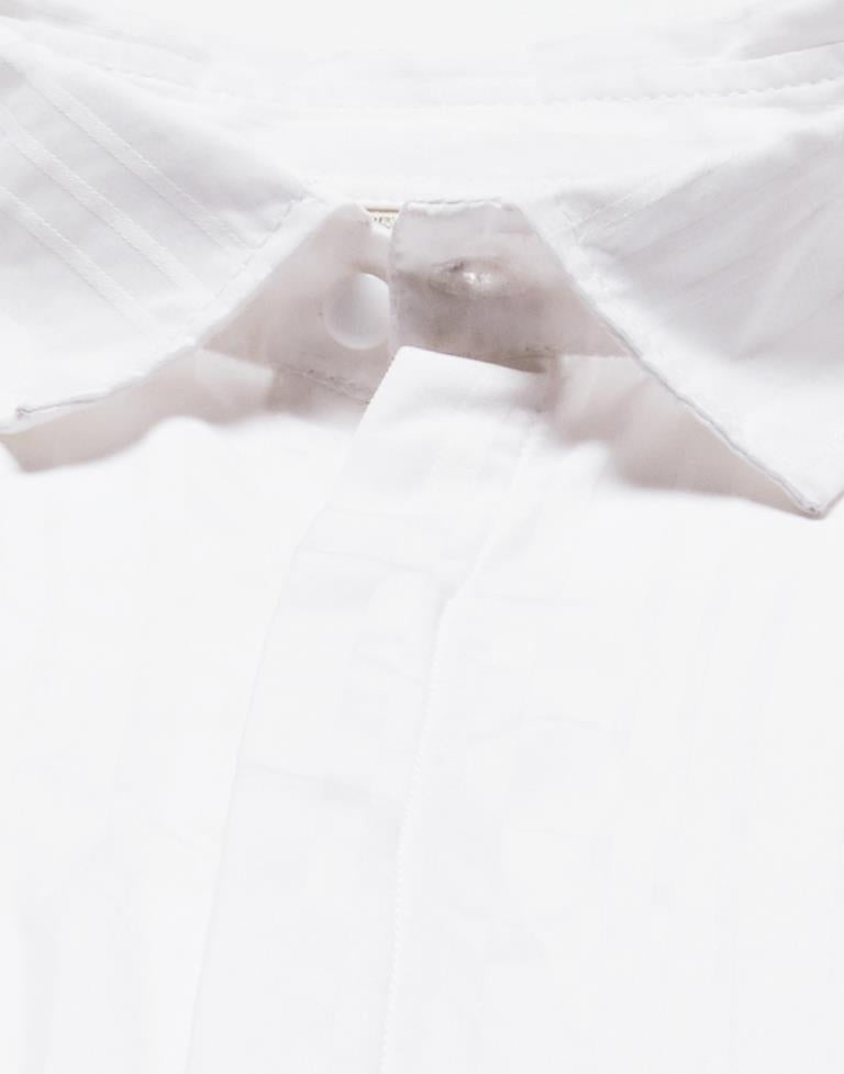 White Solid Shirt | Sudathi