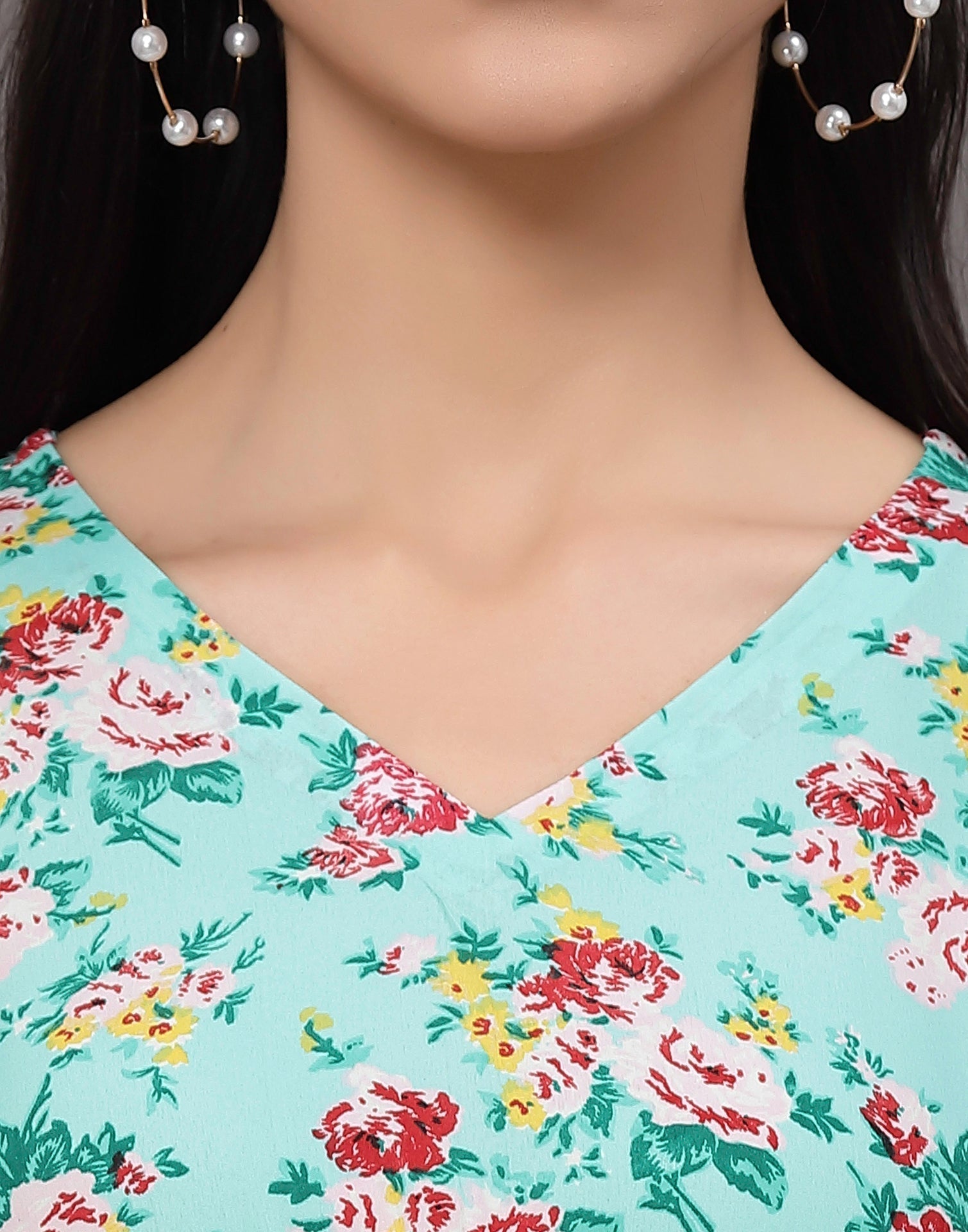 Blue Smocked Dress | Sudathi