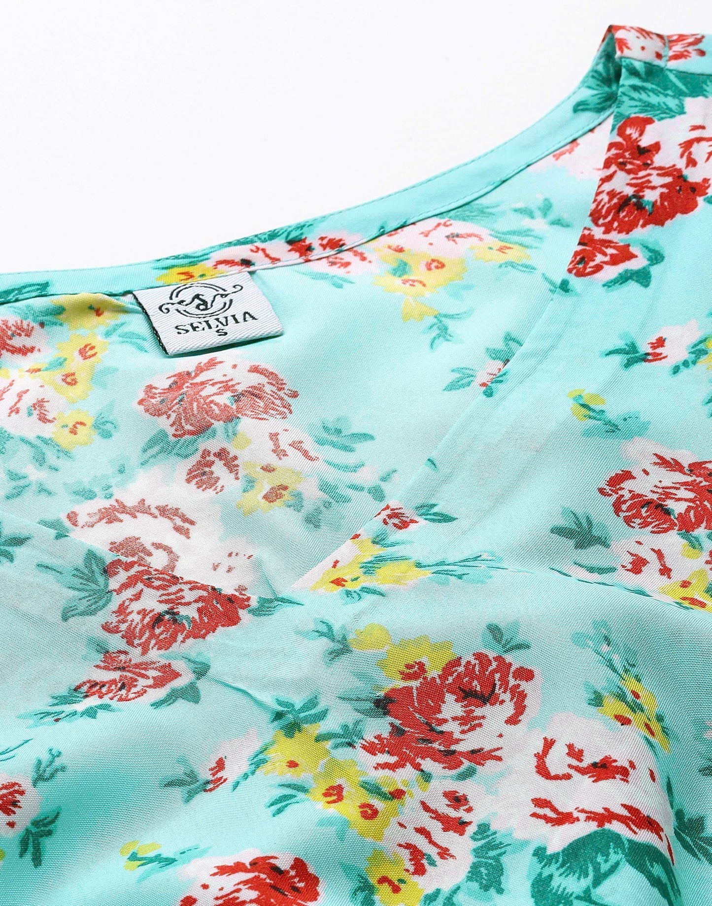 Blue Smocked Dress | Sudathi