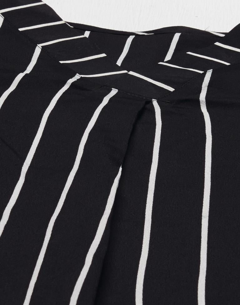 Black Stripes Shirt | Sudathi