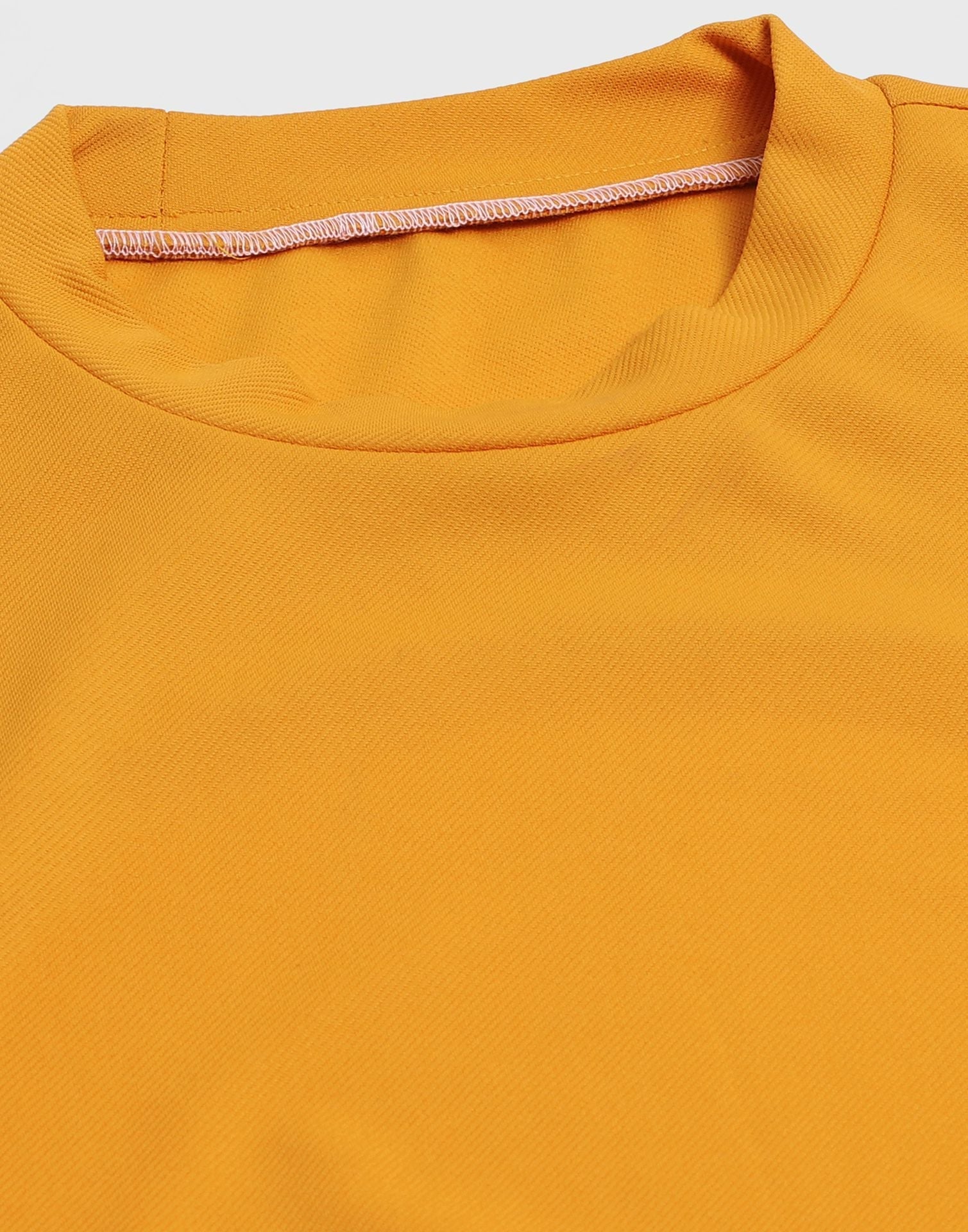 Yellow Wrap around Strings Top | Sudathi