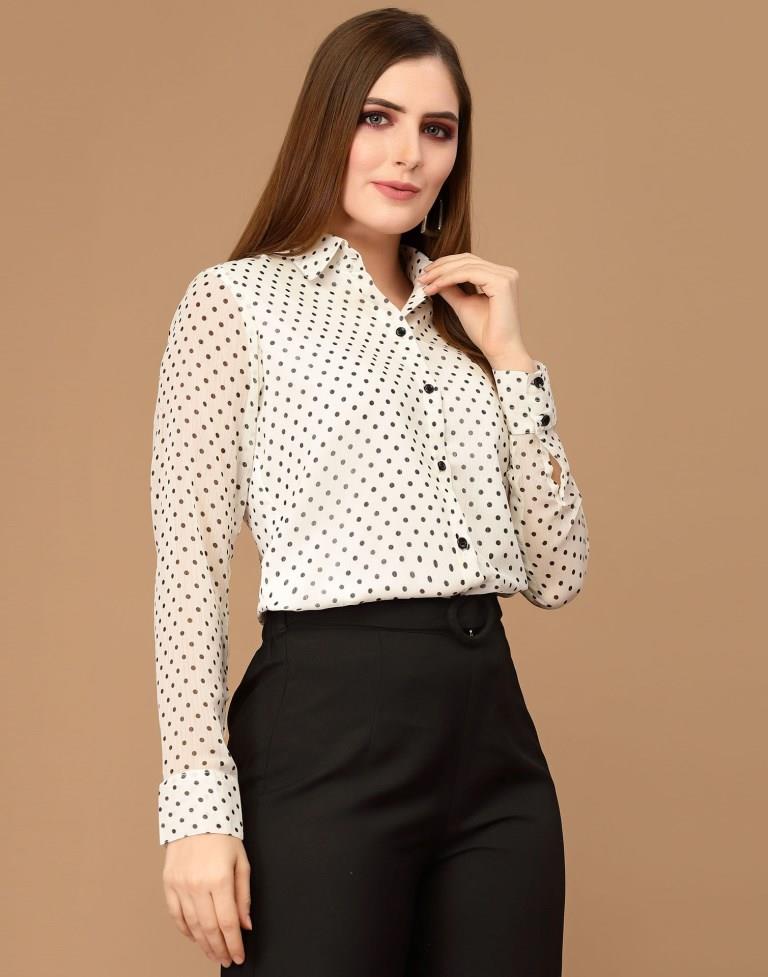 White Casual Shirt | Sudathi