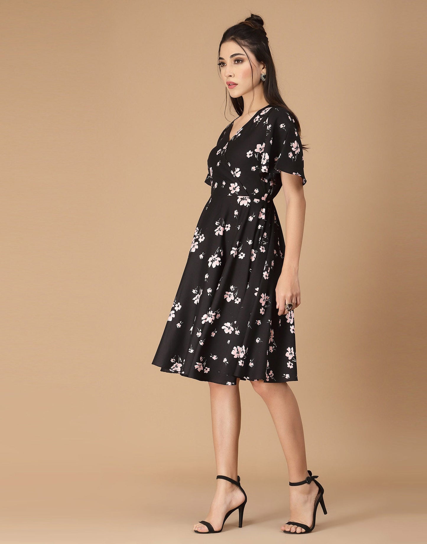 Black A-Line Dress | Sudathi