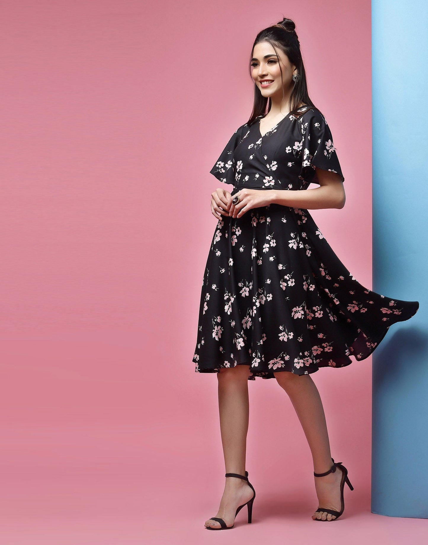 Black A-Line Dress | Sudathi