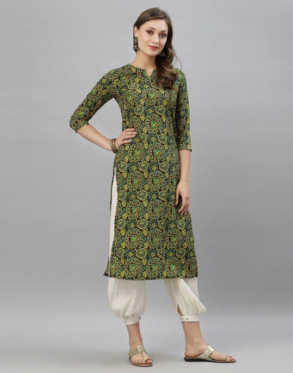 Green Digital Printed Kurti | Sudathi