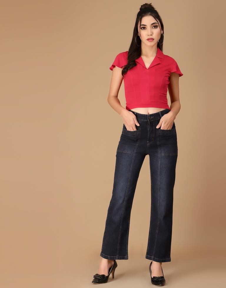 Red Crop Top | Leemboodi