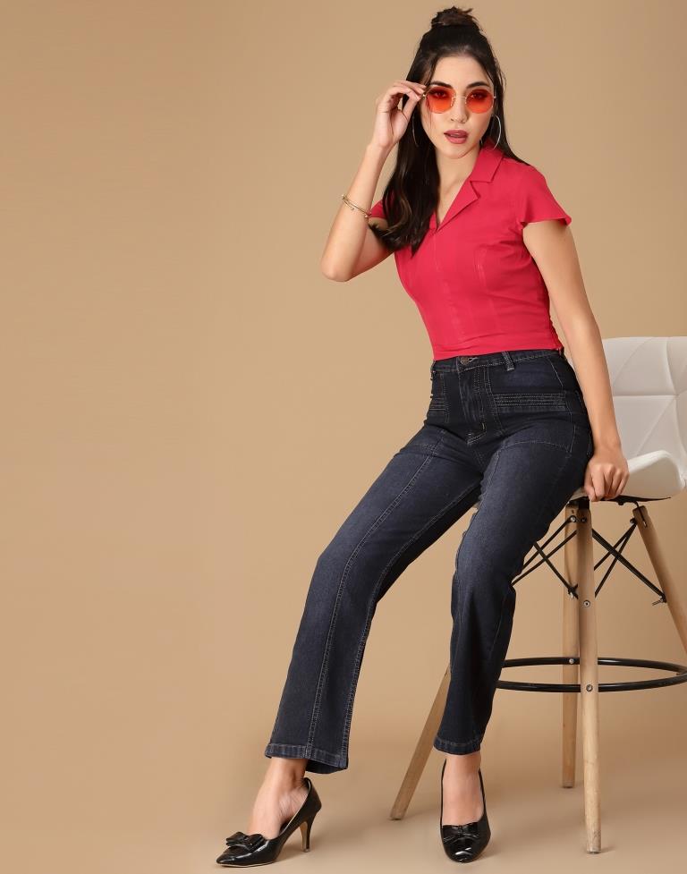 Red Crop Top | Leemboodi