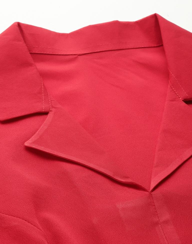 Red Crop Top | Leemboodi