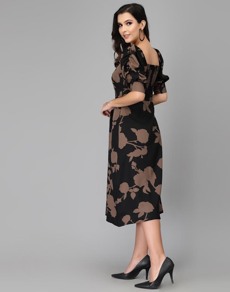 Black Slit Dress | Sudathi