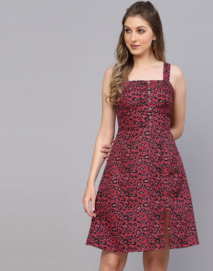 Pink Sleeveless Dress | Sudathi
