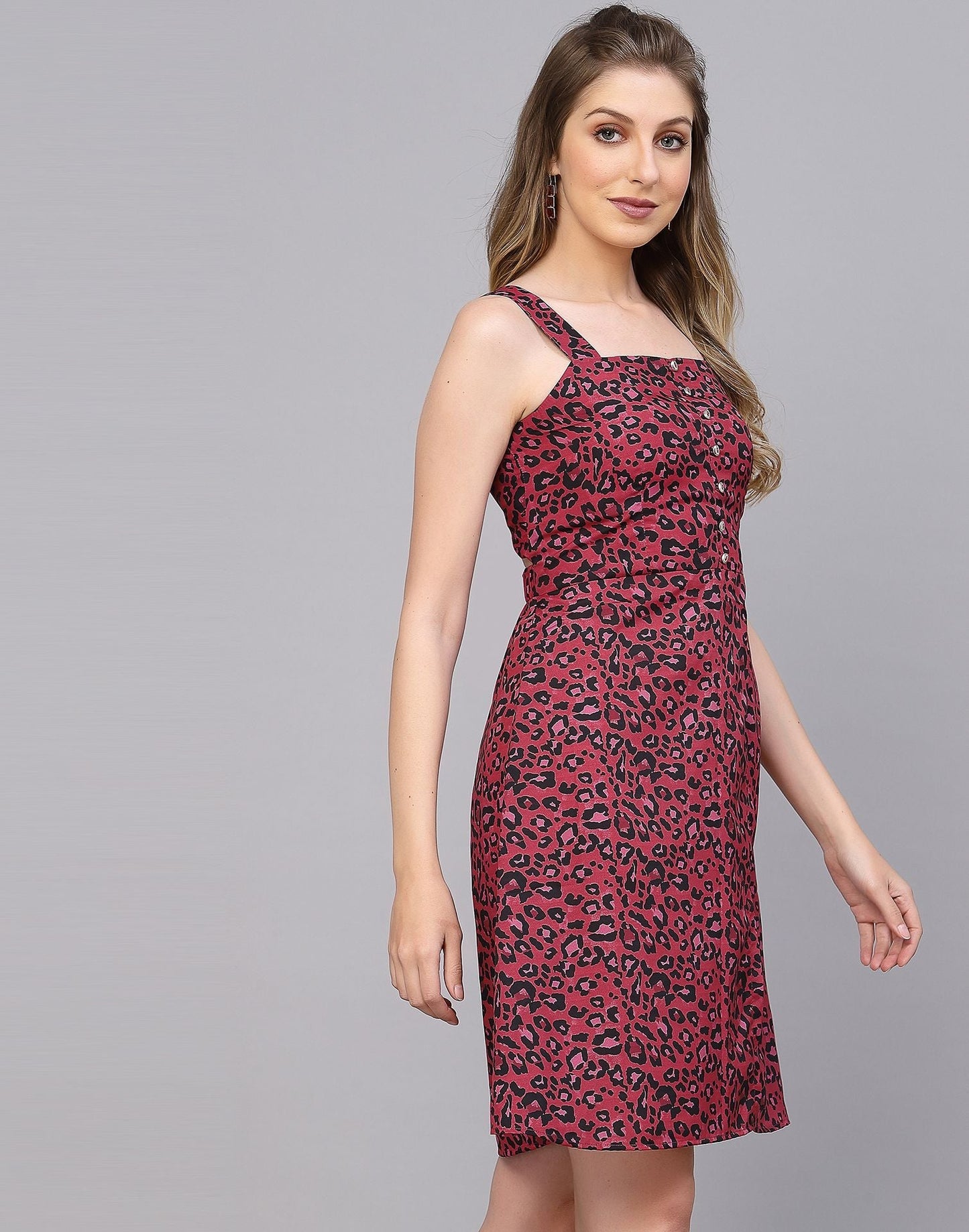Pink Sleeveless Dress | Sudathi
