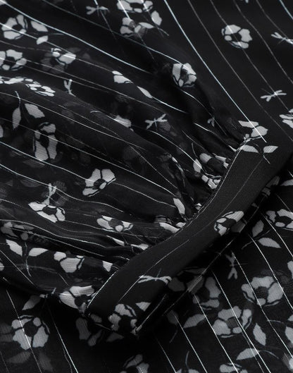 Black Printed Kurti | Sudathi