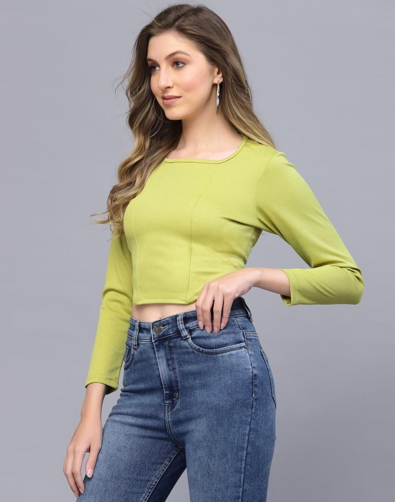 Green Corset Top | Leemboodi