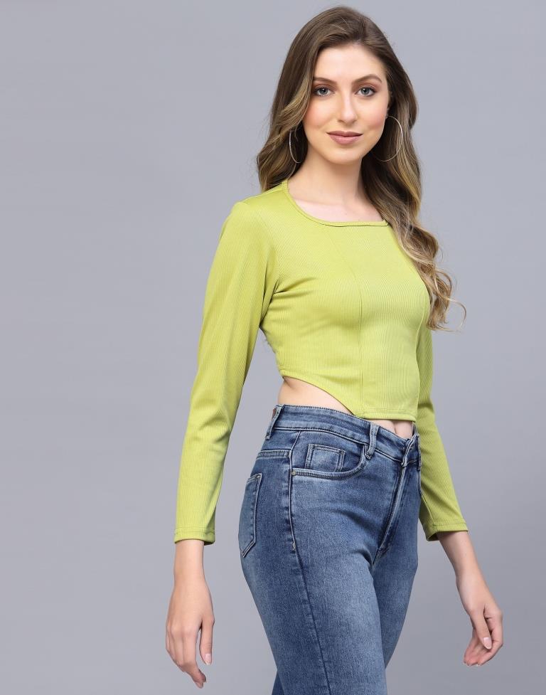 Green Corset Top | Leemboodi