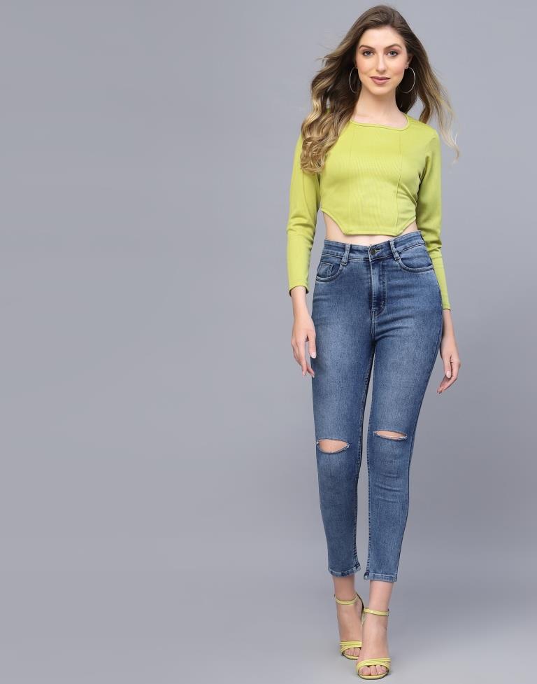 Green Corset Top | Leemboodi