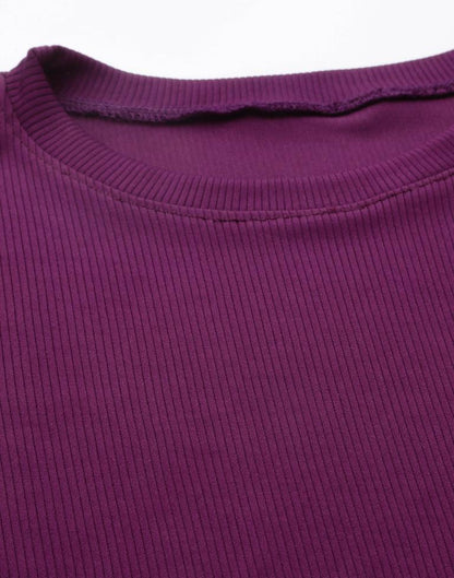 Wine Crop Top | Leemboodi