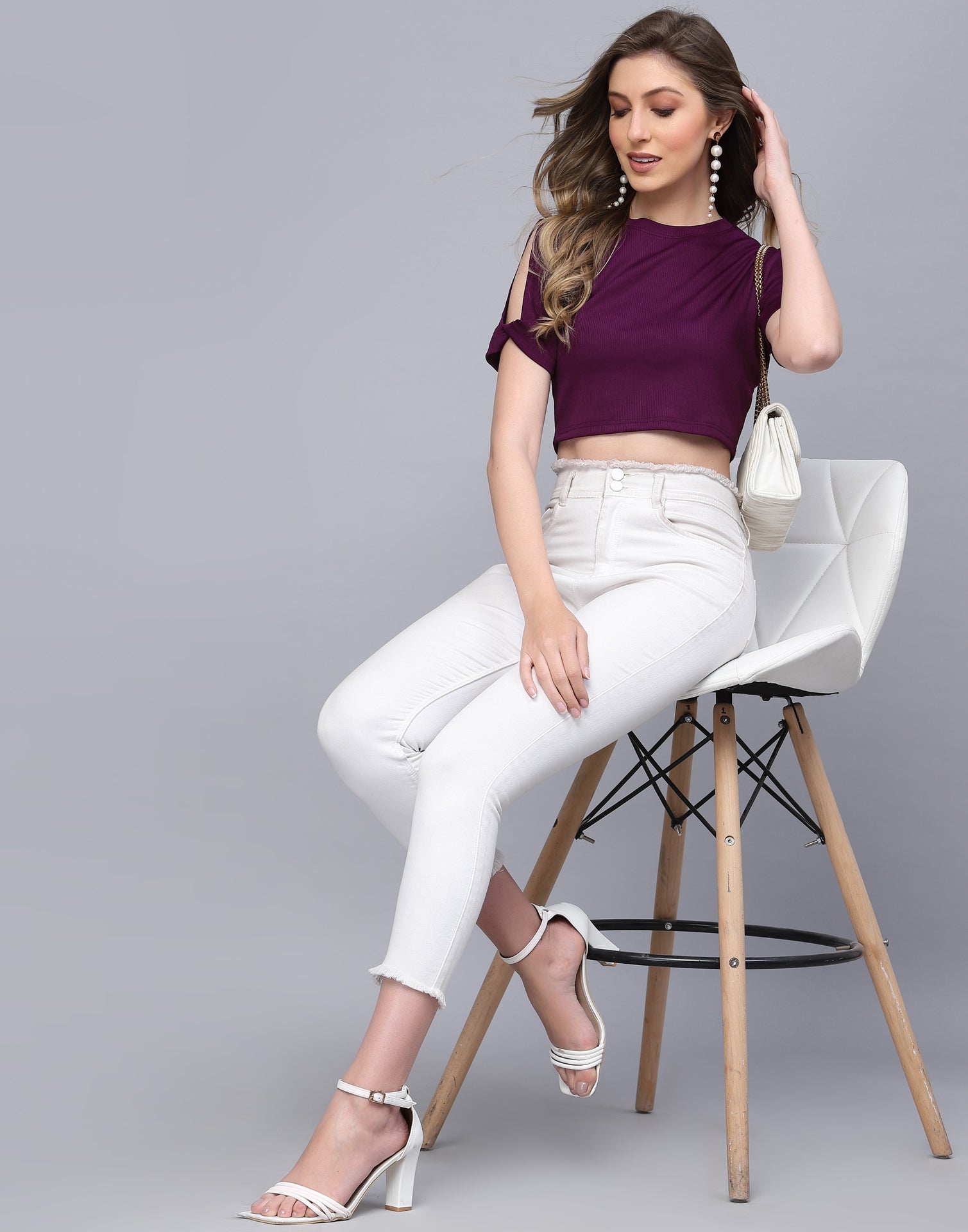Wine Crop Top | Leemboodi