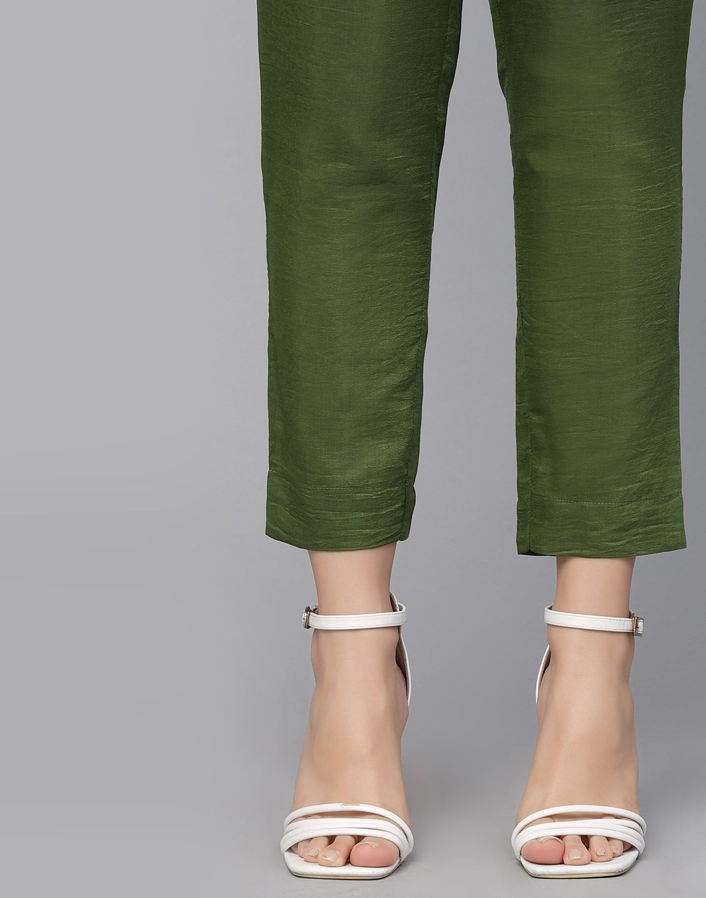 Green Kurti With Pant And Dupatta | Leemboodi