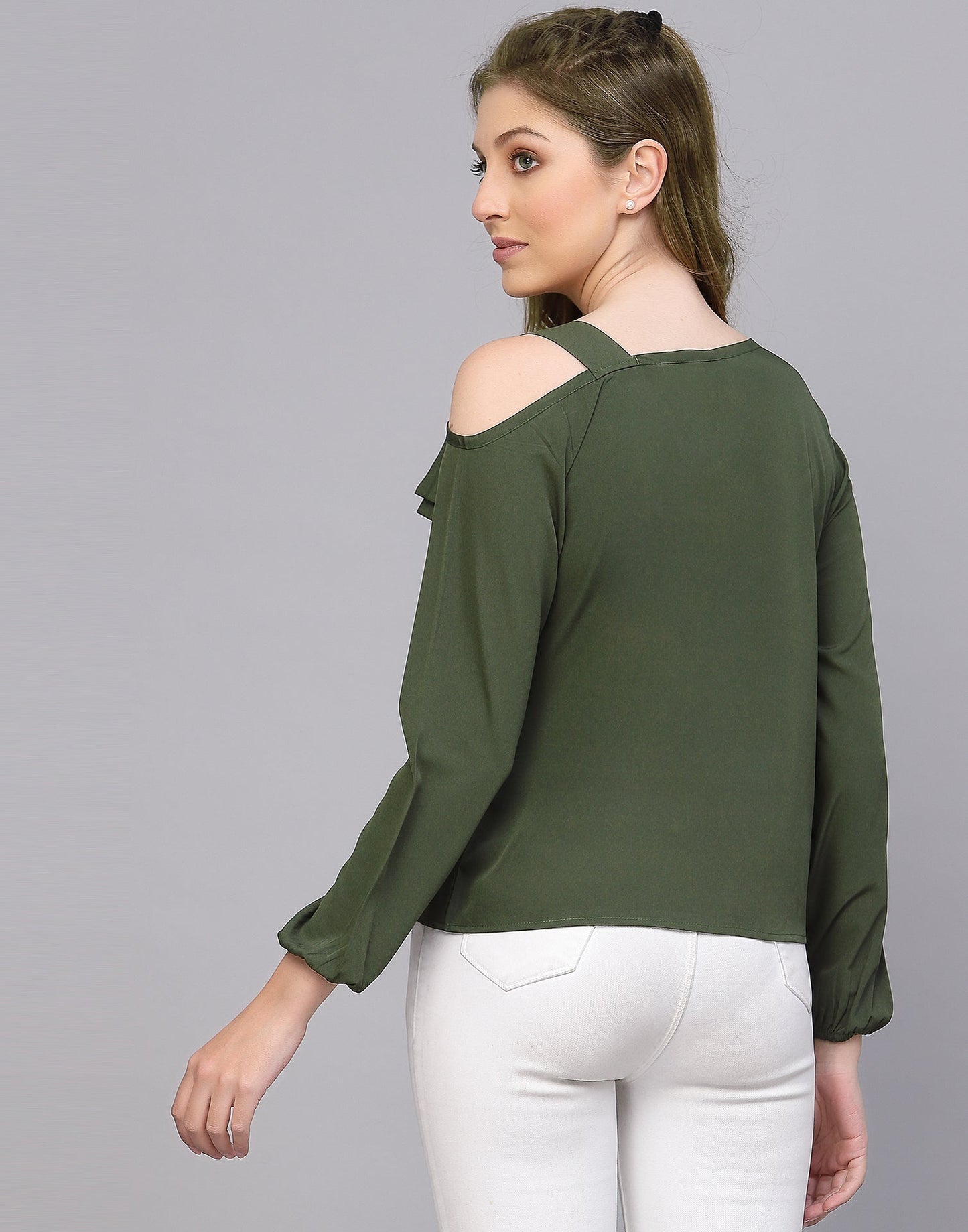 Mahendi Polyester Ombre Top | Leemboodi