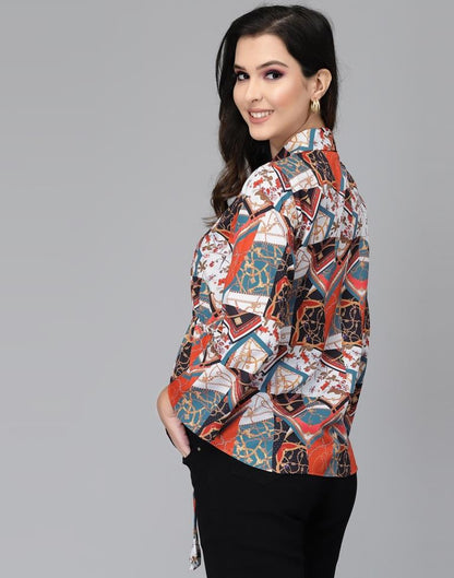 Multicoloured Casual Shirt | Sudathi