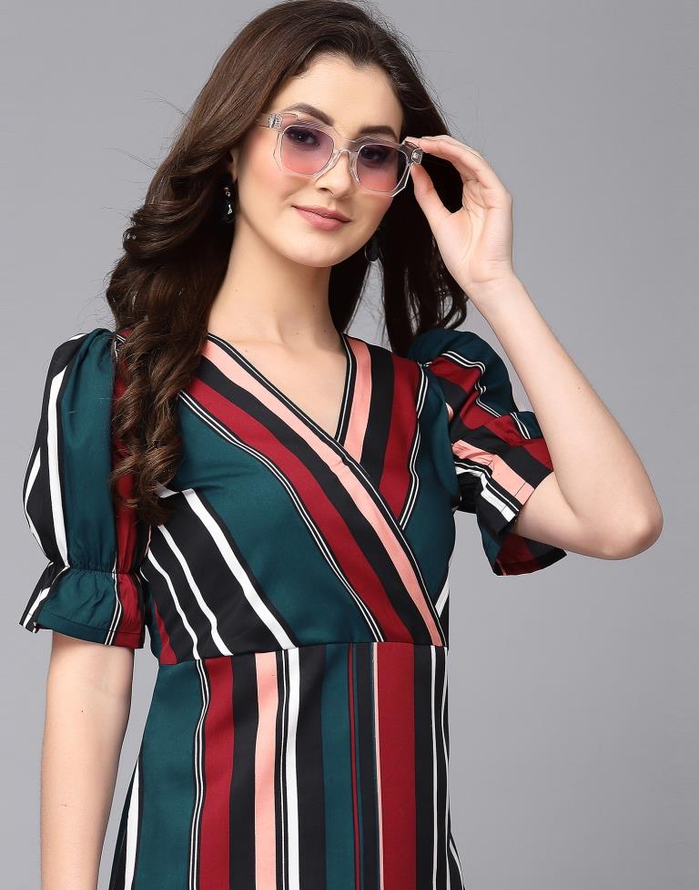 Multi-Coloured Printed Kurta