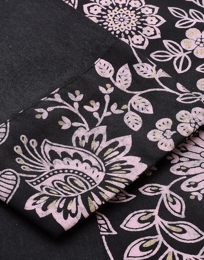 Black Kurti With Pant And Dupatta | Leemboodi