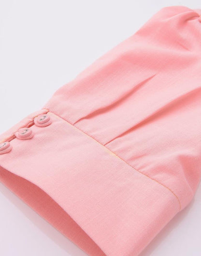 Light Pink Solied Kurta