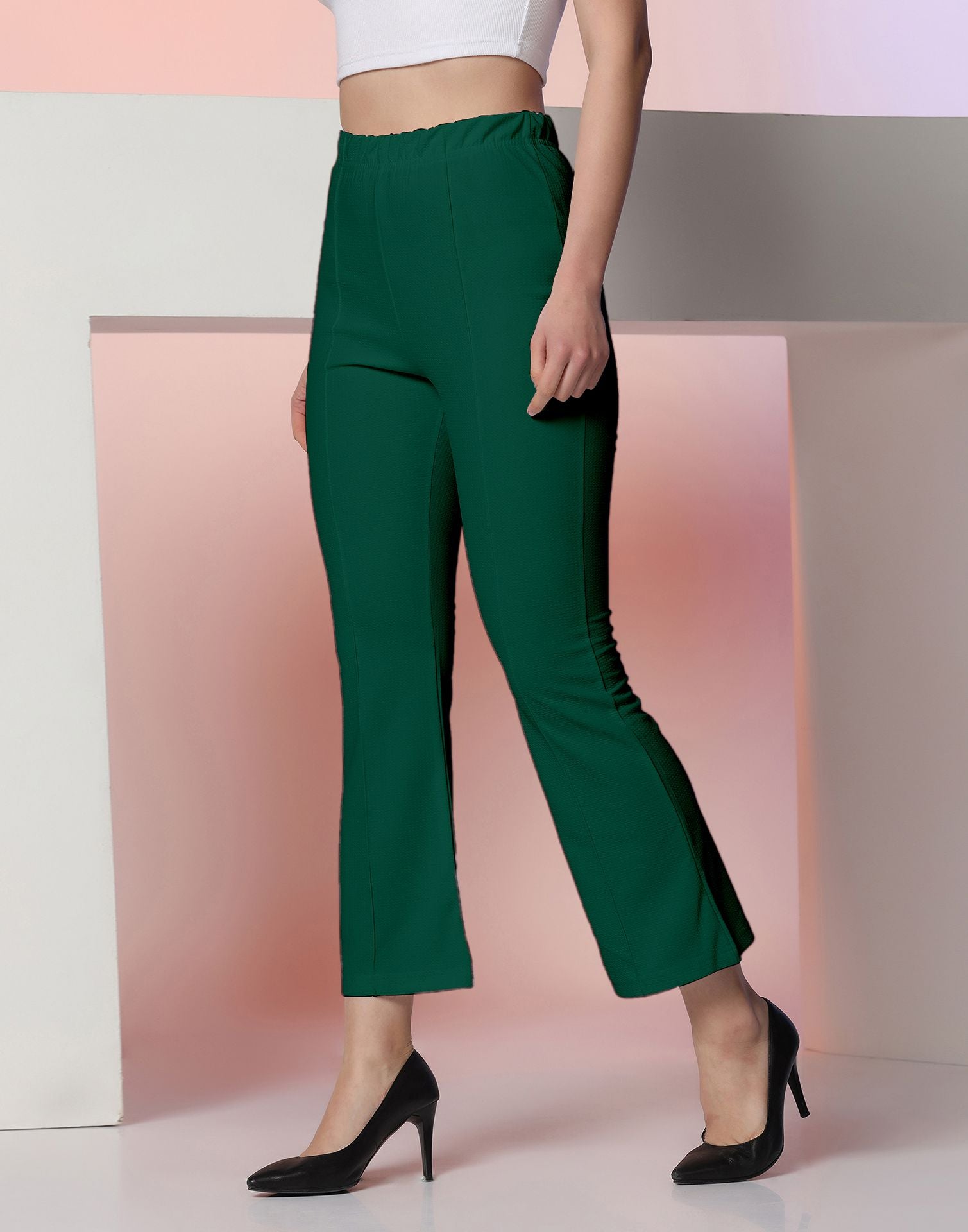 Green Knitted Pant | Sudathi