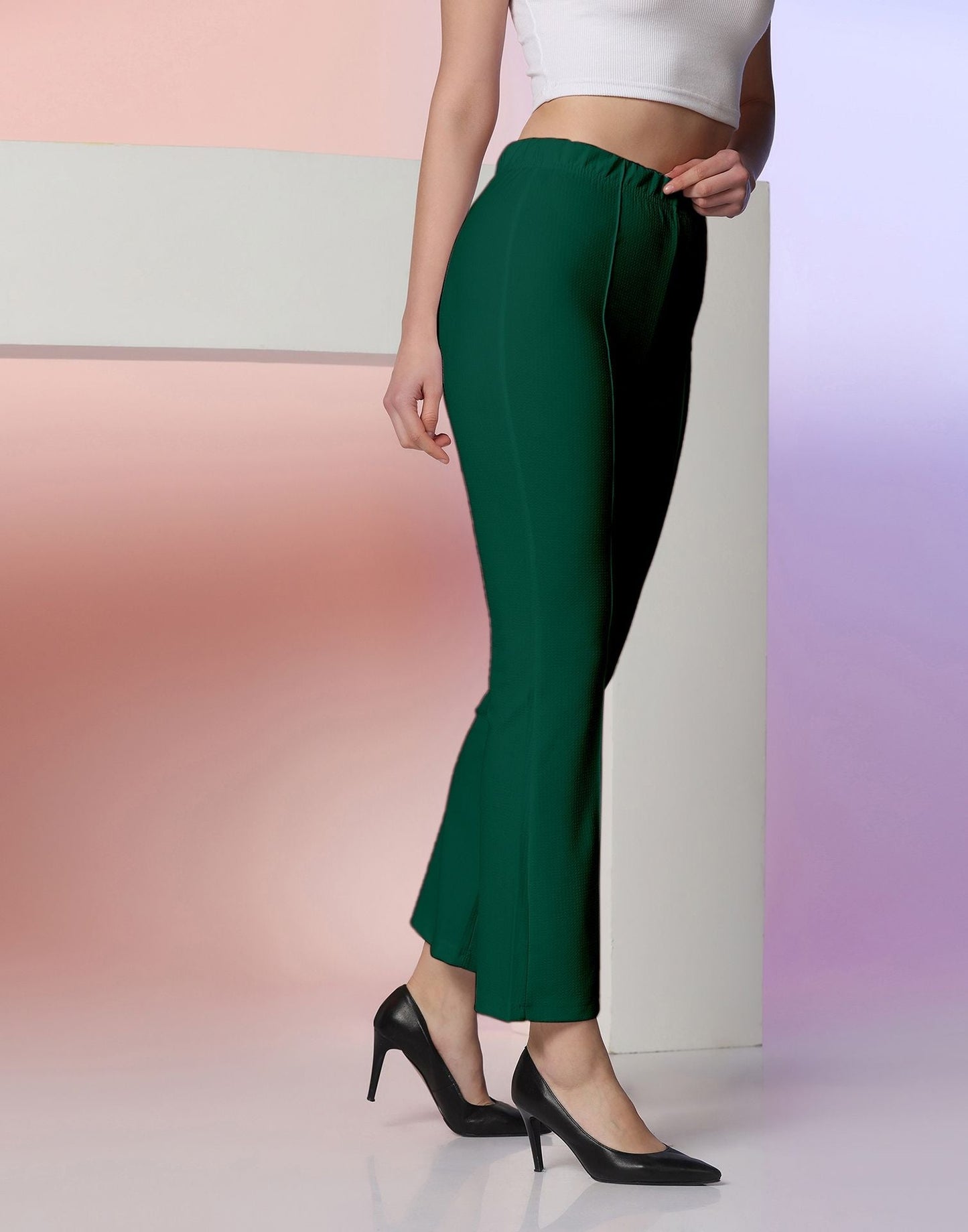 Green Knitted Pant | Sudathi