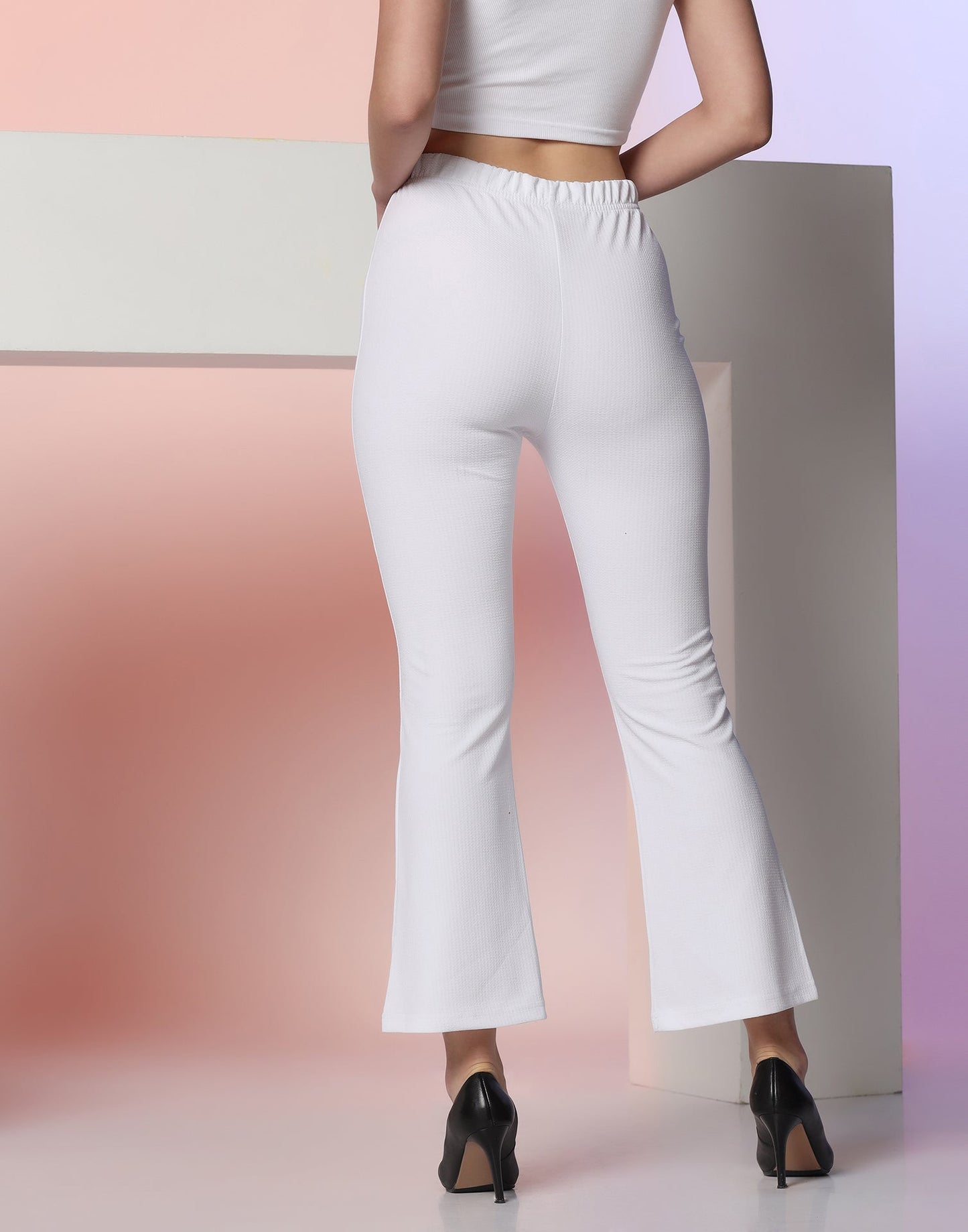 White Knitted Pant | Sudathi